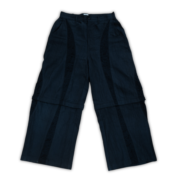 Convertible Linen Trousers