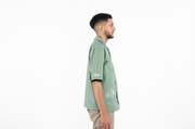 Sage Green Asymmetric Shirt